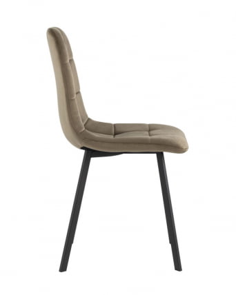 Комплект из двух стульев Чиллй велюр коричневый 2 шт. / Chilly_4