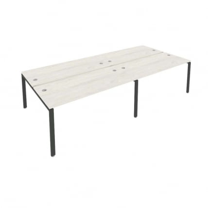 Рабочая станция на 4 раб.места Метал Сйстем Б.СМ-4.4 Наварра/Антрацит / Metal System_0