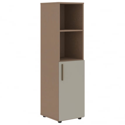 Шкаф-колонка с глухой малой дверью (правый) ВЕЛИОН ВМCС 40.5 Р Аметист Кобра / VELION VMCS R_0