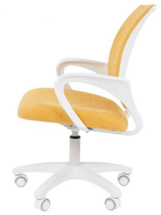 Детское кресло CХАИРМАН ТИН (КИДС) 103 белый пластик БАРНИ (БАРНИ) Лимон / CHAIRMAN (KIDS) (BARNI)_11