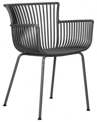 Стул обеденный ДОБРИН РОСС (темно-серый (ГР-04) без подушки) 4 шт / DOBRIN ROSS (GR-04)_1