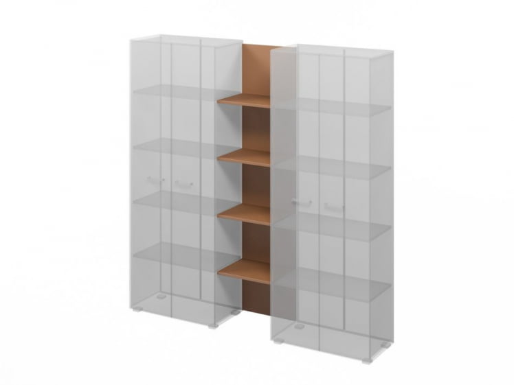 Стеллаж промежуточный ЛЕМО Л-642 Карамель нюд / LEMO L-642_2