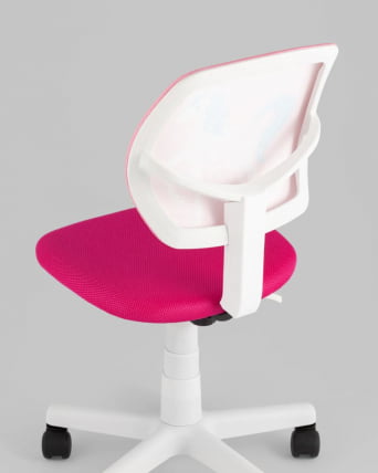 Кресло компьютерное детское ЛОЛО Уникорн пластик белый / Unicorn_3