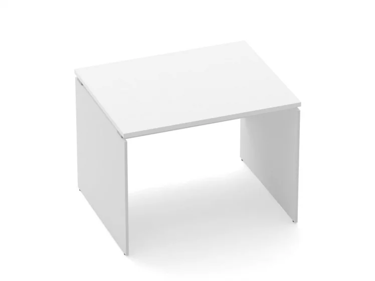 Стол прямой Дека ЛДСП каркас 75.08.10 Белый / Deka_0