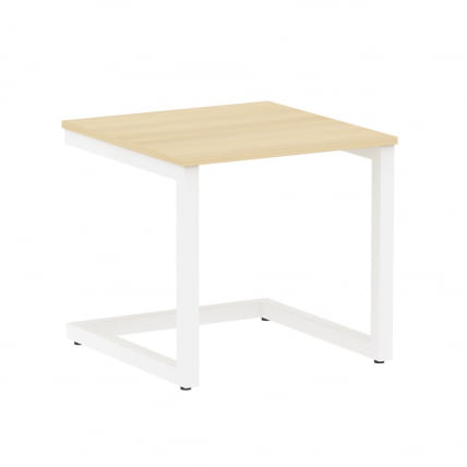 Журнальный стол ХОМЕ ОФФИCЕ ВР.СП-2-58.Г Акация Лорка/Белый металл / HOME OFFICE VR.SP-2-58.G_0