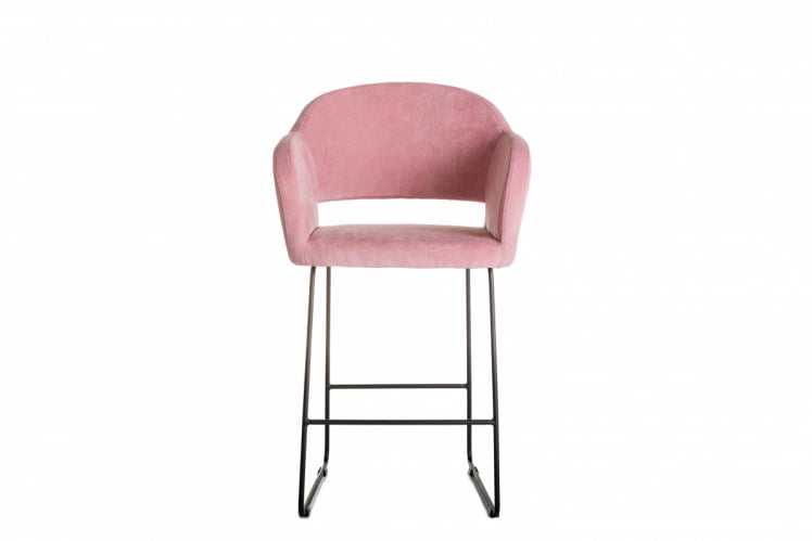Стул полубарный Оскар ПБ Розов/Линк / Oscar_4
