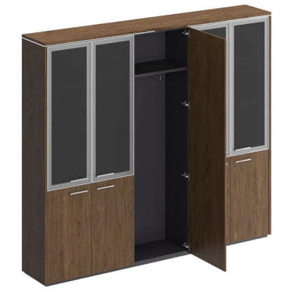 Шкаф комбинированный ВЕЛАР ВЛ 361 ДТ Дуб табачный / VELAR_1