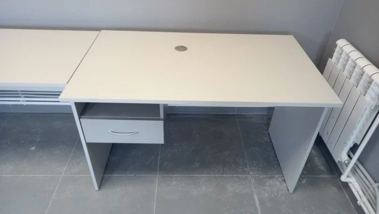 Стол письменный Рива А.СП-2 Серый / Riva_1