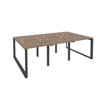 Рабочая станция на О-образном м/к ОНИКС О.МО-Д.РС-6.0.7 Дуб Аризона/Антрацит / ONIX O.MO-D.RS-6.0.7_0