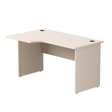 Стол эргономичный с опорами ЛДСП Еверпроф ЕВО 254С013 (левый) Кашемир / Everprof EVO 254S013_0