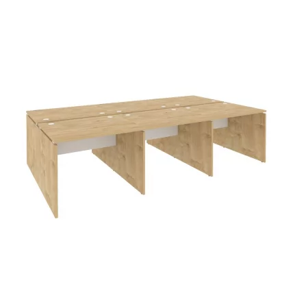 Рабочая станция ОНИКС О.Д.РС-6.1.8 Тиквуд Светлый/Белый / ONIX O.D.RS-6.1.8_0