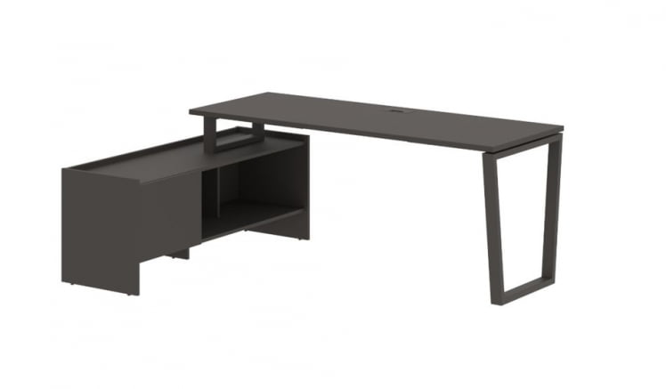 Стол с тумбой ЕДИС ЕВCТ 19614 Мокко / EDIS EVCT_0