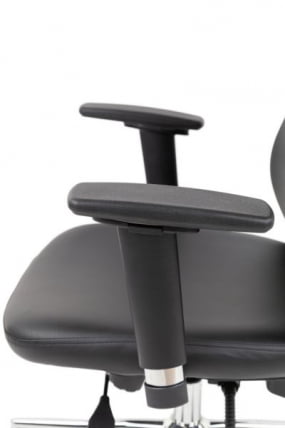 Офисное кресло CХАИРМАН 500 ЛЮКС (ЛУКС) ЭКО экокожа Черный / CHAIRMAN (LUX)_10