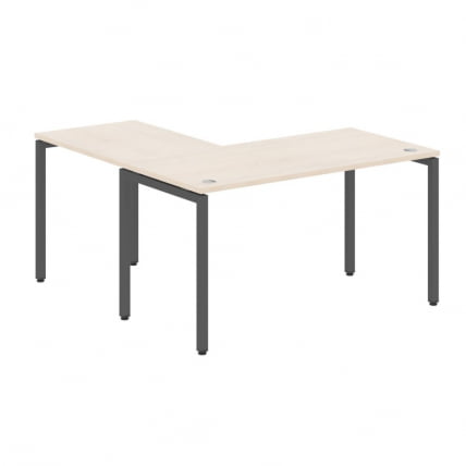 Стол угловой КСТЕН-С КССCТ 1415 Р Бук Тиара/антрацит / XTEN-S XSCT R_0