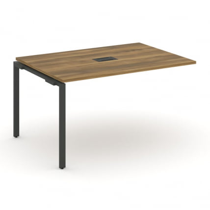 Проходной наборный элемент переговорного стола CОНCЕПТ CН.НПРГ-013 Сандал Янтарный Антрацит / CONCEPT CN.NPRG-013_0