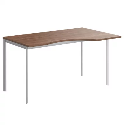 Стол эргономичный ИМАГО-С CА-2С(Л/Р) ясень шимо алюминий / IMAGO-S CA-2S(L/R)_0