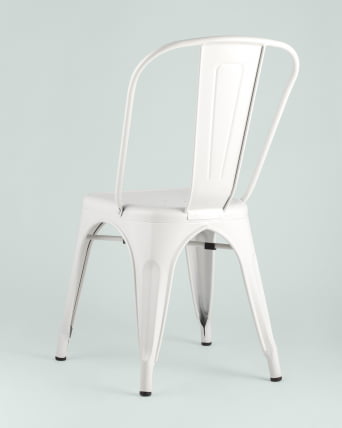 Стул ТОЛИКС с высокой спинкой Белый матовый / TOLIX_4