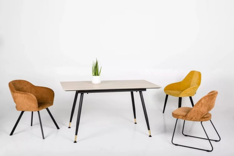 Кресло Оскар Арки микровелюр Коричневый / Oscar Arki_10