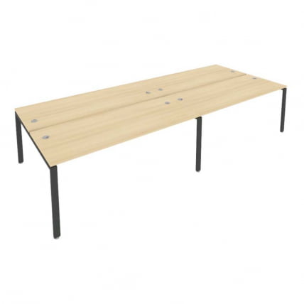 Рабочая станция на 4 раб.места Метал Сйстем Б.СМ-4.5 Акация/Антрацит / Metal System_0