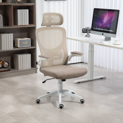 Кресло офисное ТопЧаирс Аироне бежевый ткань / TopChairs Airone_2