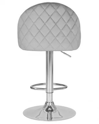 Стул барный ДОБРИН МИЛАНА Серый велюр МДЖ9-75 / DOBRIN MILANA MJ9-75_4