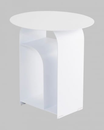 Журнальный столик Арвел металл белый / Arwel_4