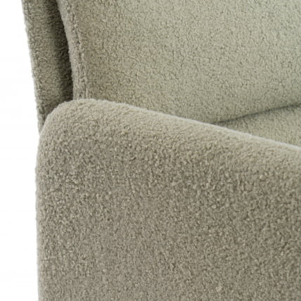 Кресло Довер хром букле, олива, барни дустй греен / Dover barni dusty green_6