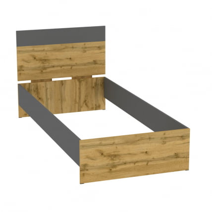 Кровать Алиса(Л17)947х903х2063(ДВ-Графит) / Алиса(L17)947х903х2063(ДВ-Графит)_0