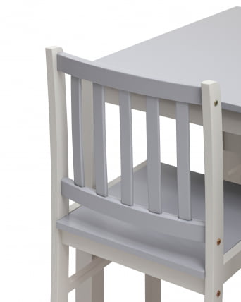 Обеденная группа АСТРИД белый/серый / ASTRID_2