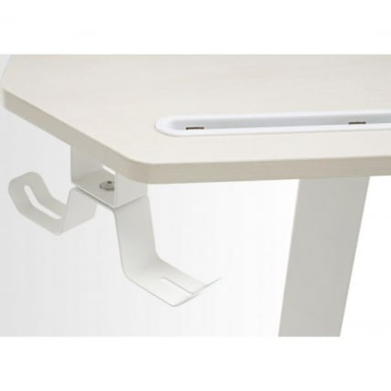 Стол для компьютера (для геймеров) с подставкой под клавиатуру и электрической регулировкой по высоте Еурека ЕРК-ЕД71-МВ / Eureka ERK-ED71-MW_7