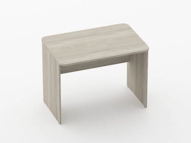 Стол прямой Глассй 1.10.10 Дуб сантана светлый / Glassy_0