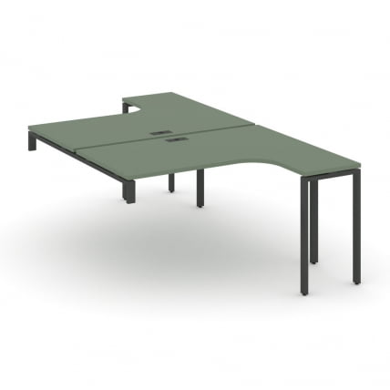 Рабочая станция-надставка на опорные тумбы CОНCЕПТ CН.ДСАН-004 Кобо Черный / CONCEPT CN.DSAN-004_0