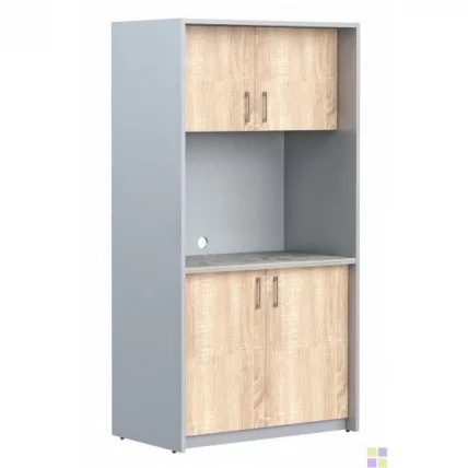 Мини-кухня СCБ 120.1 Дуб сонома светлый Металлик / SCB_0