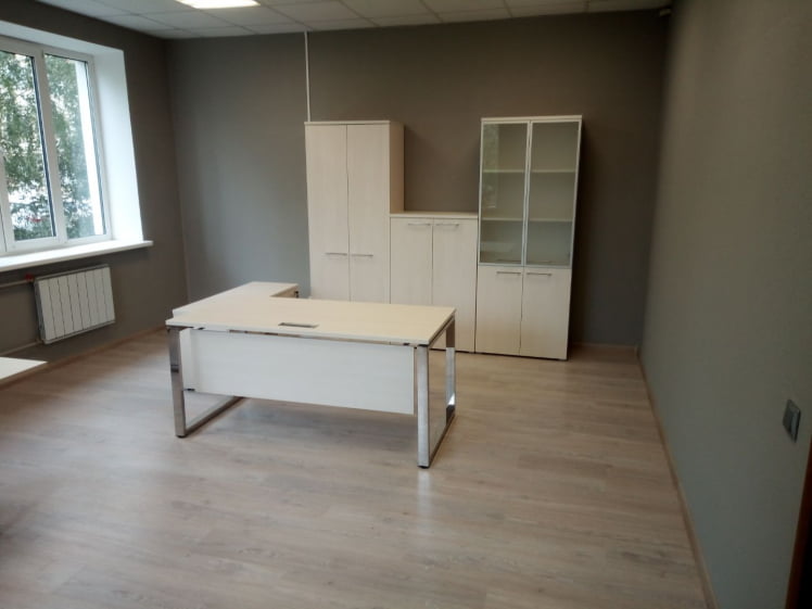 Стол рабочий, прямолинейный ГЛОСС ЛИНЕ НСР-О.004.1 Иворй / GLOSS LINE Ivory_6