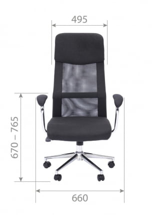 Кресло руководителя Чаирман CХ621 Черный / Chairman CH621_6