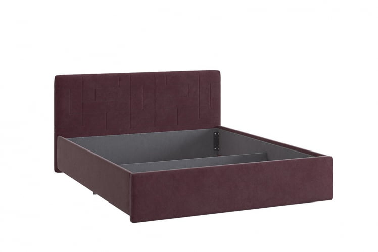 Кровать 1.6 Лора-2 КМ1.6-09.2.2082 Бордо / KM1.6-09.2.2082_2