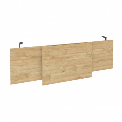 Царга стола руководителя ОНИКС О.М-CСР-4 Тиквуд Светлый/Антрацит / ONIX O.M-CSR-4_0