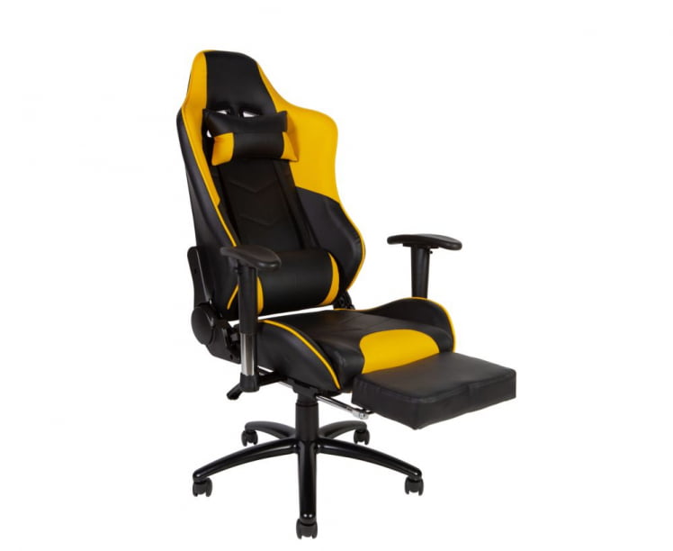 Игровое кресло РФ-8066Д Черный/Желтый / RF-8066D_4