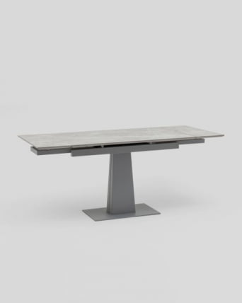 Стол Арнон 120-180/80/76 см керамика Ларка грей / Larka grey_4