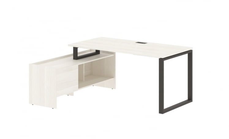 Стол с тумбой ЕДИС ЕКCТ 17814 Ясень Траун Мокко / EDIS EQCT_0