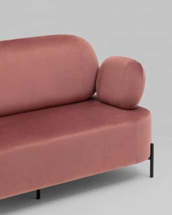 Диван Кэнди велюр Пыльно-розовый_6