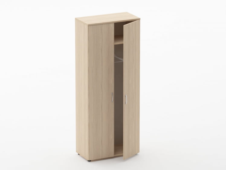 Шкаф для одежды Глассй 6.19.301 Дуб молочный / Glassy_1