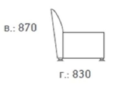 Еуроформа Европа 2-х местный диван Екотекс 3011 (бордовый)_77665 / Euroforma Ecotex_3