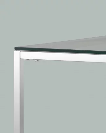 Журнальный стол ТАУН 120кс60 Серебро / 120x60_6