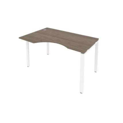 Стол письменный МЕТАЛ СЙСТЕМ Б.СА-2 Л Вяз/Белый / METAL SYSTEM_0