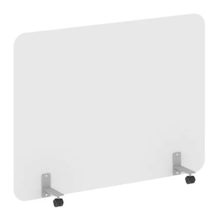 Перегородка на металлических опорах, на роликах Р-лине ДП.Р-160-120 Белый / R-line DP.R-160-120_0