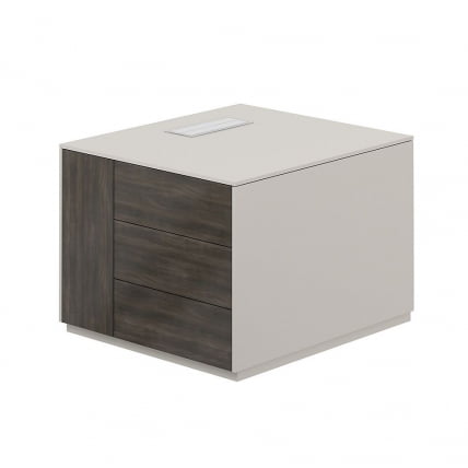 Тумба опорная 800 левая Атлас НЗ-0222.ГС.БТ.Л Серый камень Бренсон Трюфель / Atlas NZ-0222.GS.BT.L_0