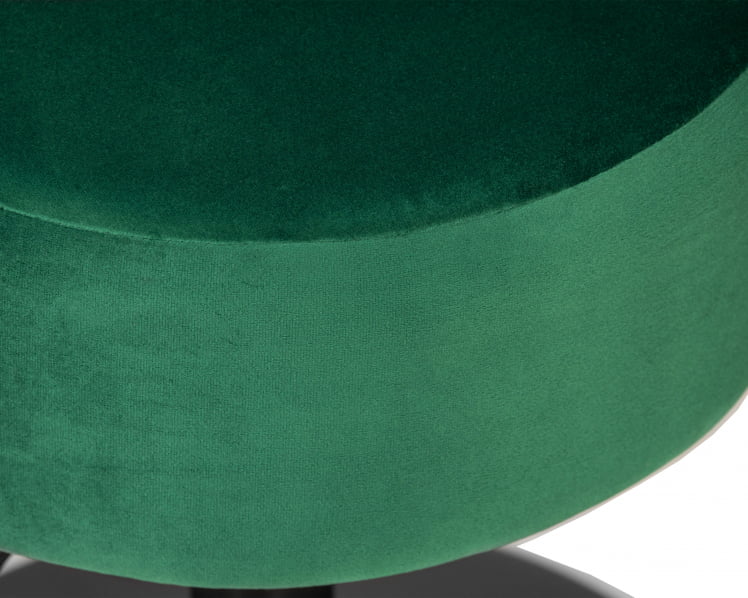 Пуф ДОБРИН ДЭННИ БЛАCК (зеленый велюр (МДЖ9-88)) / DOBRIN DANNY BLACK (MJ9-88))_2