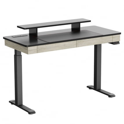 Стол для компьютера c электрической регулировкой по высоте и 2 ящиками ЕУРЕКА ЕРК-ЕД-И55-ОГ / c EUREKA ERK-ED-I55-OG_1