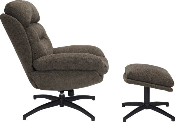 Кресло-реклайнер Еверпроф Киви Ткань Темно-коричневый / Everprof Kiwi_2